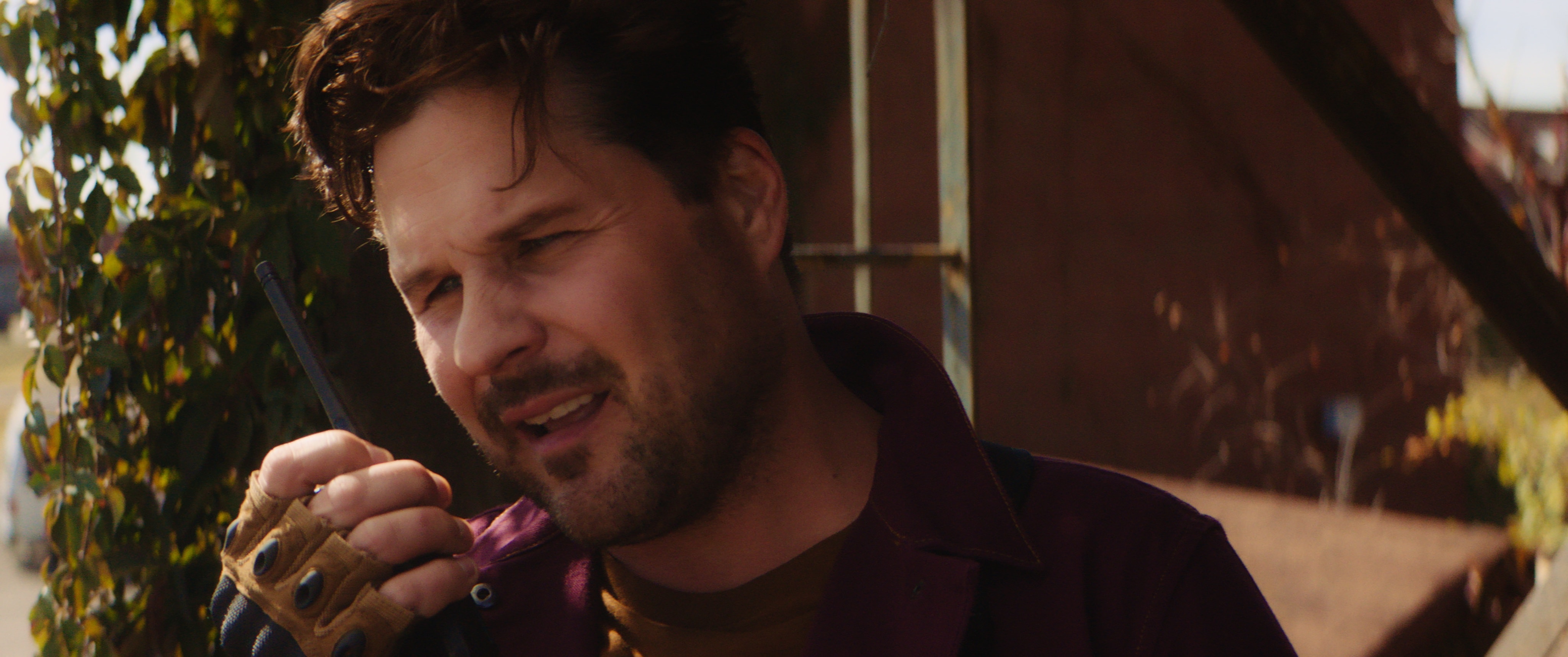 Clone Cops production still 16 - behind the scenes scene from the 2025 indie sci-fi comedy film Clone Cops featuring action and comedy